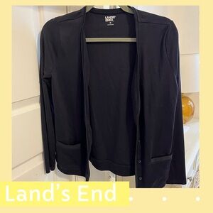 Lands' End Women's Black Blazer